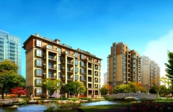 萧县左岸花园一期工程，，，，，，“宿州市修建施工清静质量标准化树模工地”。。。。。。